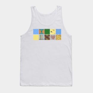 Over the Rainbow Design Blocks Tank Top